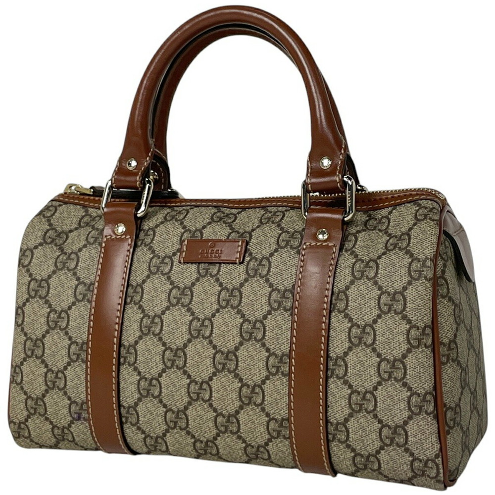 Gucci GG handbag Boston canvas brown